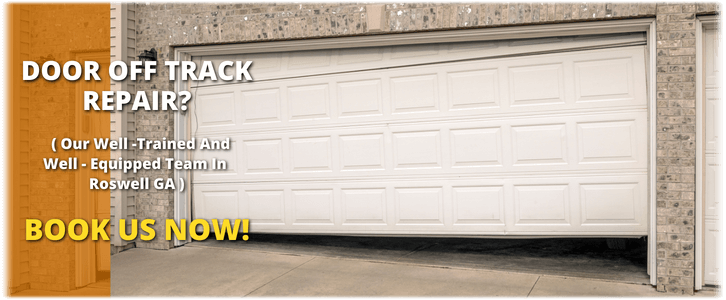 Garage Door Off Track In Roswell GA